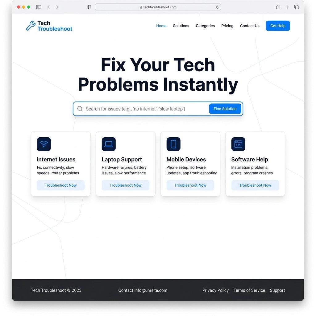 TechTroubleshoot Thumbnail